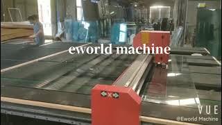 Eworld Machine CNC3726L integrated glass cutting and breaking table