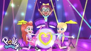 Saving the SINGING Disco Ball Competition!  | Passport Adventures: The Magical Map   @PollyPocket