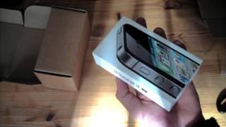 iPhone 4S 64GB schwarz Unboxing deutsch - felixba94