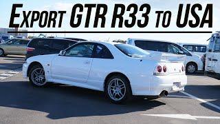 Exporting Nissan Skyline GTR R33 to USA from Japan I JDM EXPO I JDM sport cars Japan