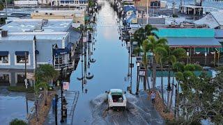 Videos show Hurricane Helene's impact after making landfall as Category 4 storm