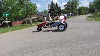 DIY Homemade mobile wheelbarrow battery powered invention