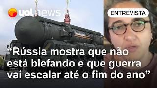 Rússia mostra que não está blefando e que a guerra vai escalar até a posse de Trump, diz professora