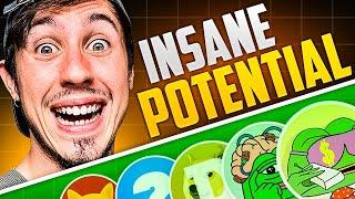 5 BEST Meme Coins to Buy Now (INSANE Potential!!?)