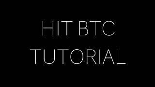 HitBTC API Tutorial