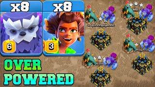 TH17 ROOT RIDER + YETI ATTACK COMBO !! BEST TH17 ATTACK STRATEGY 2025 Clash of Clans