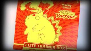 Opening Pokemon Cards Elite Trainer Box - Vivid Voltage