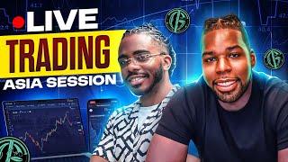 Live Trading ASIA Session w/ ICT Concepts 06-18-25