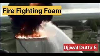 FIRE FIGHTING FOAM!"