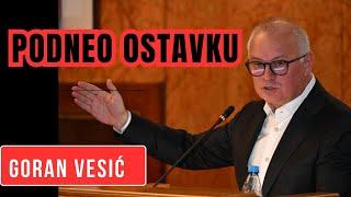 Uživo! Ne oseća krivicu, ali Goran Vesić će sutra ujutru zvanično podneti ostavku na mesto ministra!