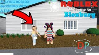 PLAYING ROBLOX BLOXBURG WITH A FAN! (House Tour Coming soon) l Roblox