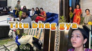 Titu bhag gya | Farewell party me koi nhi aya | sab sad | Goodbye | Rabia Faisal