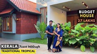 BANSURI എന്ന സ്വപ്നക്കിളിക്കൂട് | BUDGET TRADITIONAL TROPICAL HOME | BUDGET HOUSE | KERALA HOMES