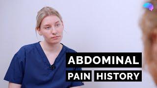 Abdominal Pain History | OSCE Guide | UKMLA | CPSA | PLAB 2