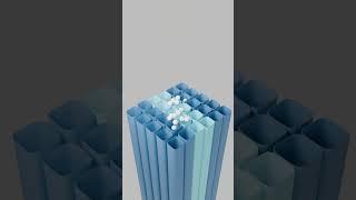Crazy ball vs loop #blender3d #animation #3danimation #loop