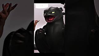 Wish he was real #howtotrainyourdragon #httyd #toothless #nightfury #dragon #edit