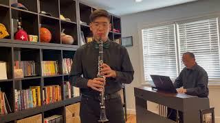 Jaden Oh: C. P. Stamitz - Clarinet Concerto No. 3 in B flat Major, 1st Movement