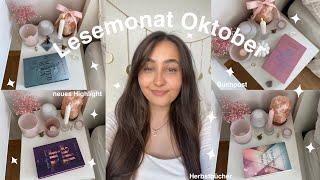 Lesemonat Oktober | neues Jahreshighlight & Buchpost ‍️