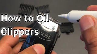 How to Oil Andis Clippers