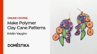 Clay Cane Pattern Compositions for Beginners - Course by Kristin Vaughn | Domestika English