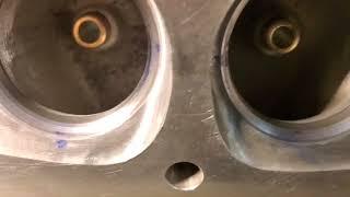 Machining The Edelbrock Heads for JustMoparJoe PT 2.