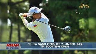 Yuka Saso finishes 7-under-par in Scottish open