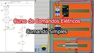 Curso de Comandos Elétricos : Montagem de um Comando Simples