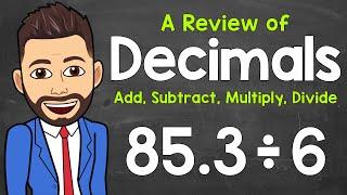 How to Add, Subtract, Multiply, and Divide Decimals | A Review of Decimals | Math with Mr. J