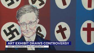 Provocative art exhibit at ETSU draws controversy