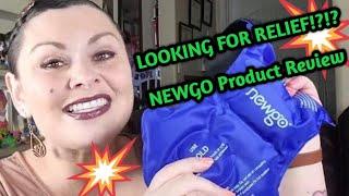 NEWGO Ankle Ice/Hot Reusable Wrap HONEST REVIEW! Frugal Mama's #Lisfranc Foot Injury Journey