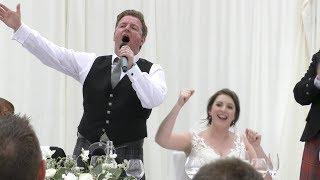 Groom's Surprises Bride with Amazing Song at their Wedding!