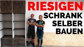  RIESIGEN  Schrank (Einbauschrank) selber bauen