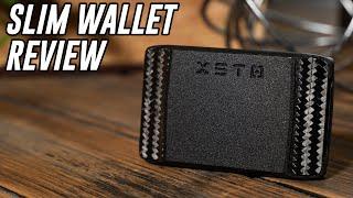 THE PERFECT SLIM WALLET?! - XSTO Slim Wallet Review