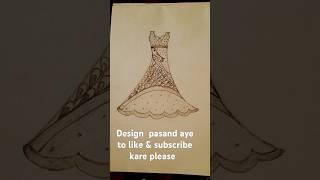 # fashion designer monika #  unique sketch   design # gowns   fish &  design #