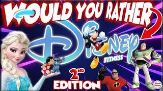 Would You Rather? Disney Fitness! This or That | Fun Workout for Kids | Movement | PE