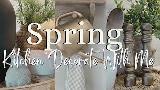 NEW Spring Decorate With Me 2025 | Kitchen Spring Decorating Ideas