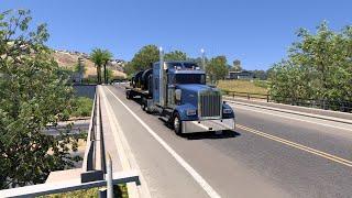 AIRCRAFT ENGINE (5 TON) TRANSPORT [ LOS ANGELES TO BARSTOW ] ATS GAMEPLAY