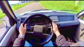 Cochestube Renault Express 1988 (1.6d 55cv)POV Test drive