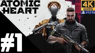 ATOMIC HEART Walkthrough Gameplay Part 1– PS5 4K 60FPS No Commentary