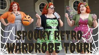 MY SPOOKY RETRO WARDROBE TOUR! | What I Would Wear for Different Halloween Activities!