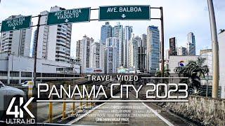 【4K 60fps】 2 HOUR RELAXATION FILM:  «Driving in Panama City (Panamá)» Ultra HD  UHD 2160p AmbiTV