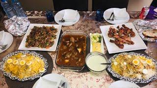 Lunch Dawat in My Brother-in-Law And Family#Mutton Biryani#Beef Tikka Boti#Pakistani Desi Mom Vlogs