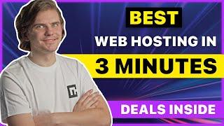 Best website hosting providers for 2024? Top 3 in 3 minutes