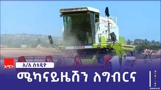 "ሜካናይዜሽንን ተጠቅመን በማልማታችን ተጠቃሚ ሆነናል" የኦሮሚያ ክልል የአርሲ ዞን አርሶ አደሮች