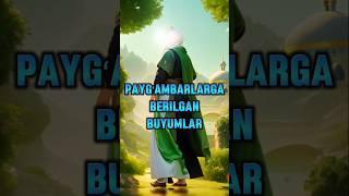 Paygʻambarlarga Hizmat Qilgan Buyumlar!! #islamicshorts #shorts