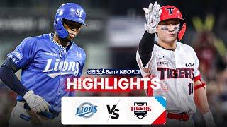 [KBO 하이라이트]  9.24 삼성 vs KIA | 2024 신한 SOL뱅크 KBO 리그 | 야구