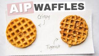 2 AIP Waffles | Crispy OR cakey breakfast goodness!