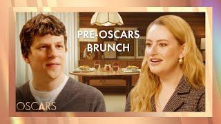 Jesse Eisenberg Gives @AmeliaDimoldenberg Tips On Getting A Date To Write A Song About Her #Oscars