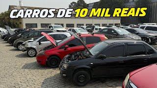 CARROS DE 10 MIL REAIS NO LEILÃO EM SÃO PAULO