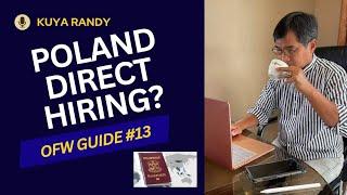 POLAND DIRECT HIRING? - OFW GUIDE #13